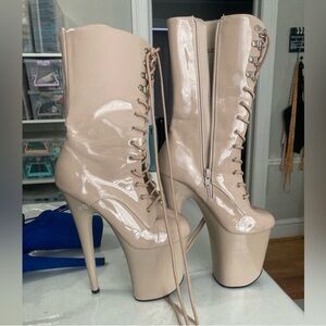 Pleaser flamingo boot